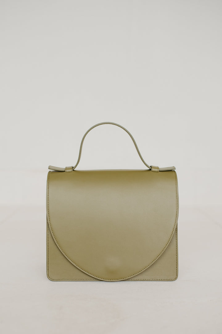 Mini Briefcase | Khaki Pure