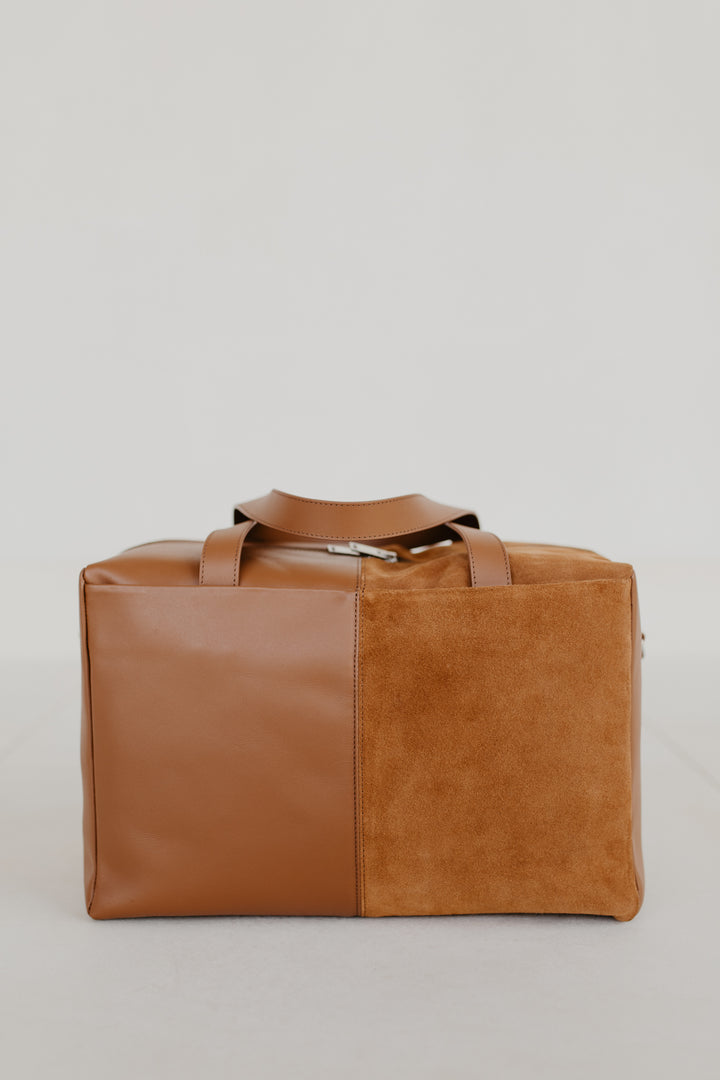 Weekender | Cognac / Suède