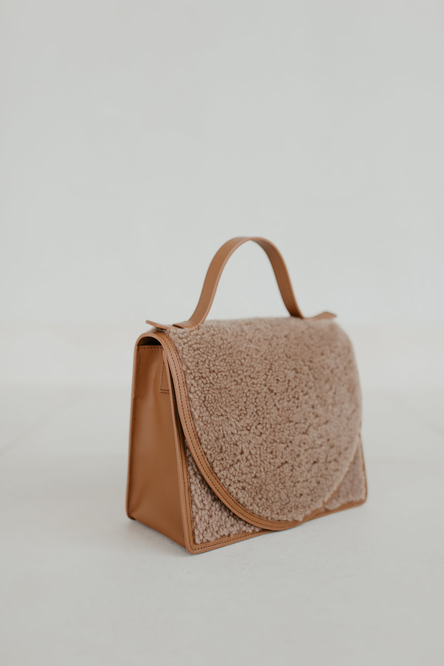 Mini Briefcase | Teddy Cognac