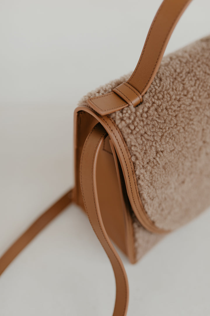 Mini Briefcase | Teddy Cognac