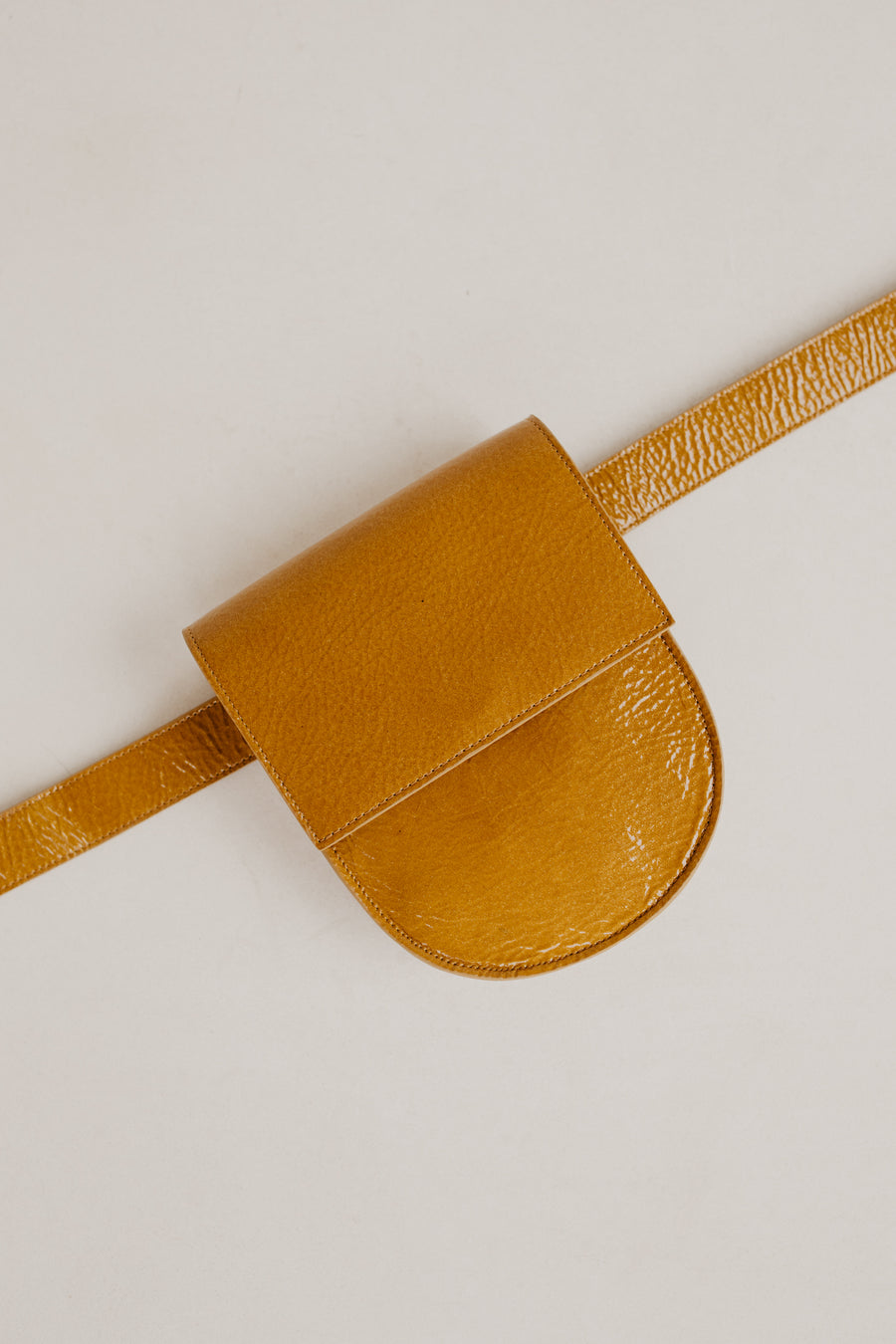 Belt Bag: Belt XL Citrine + Half Moon Citrine