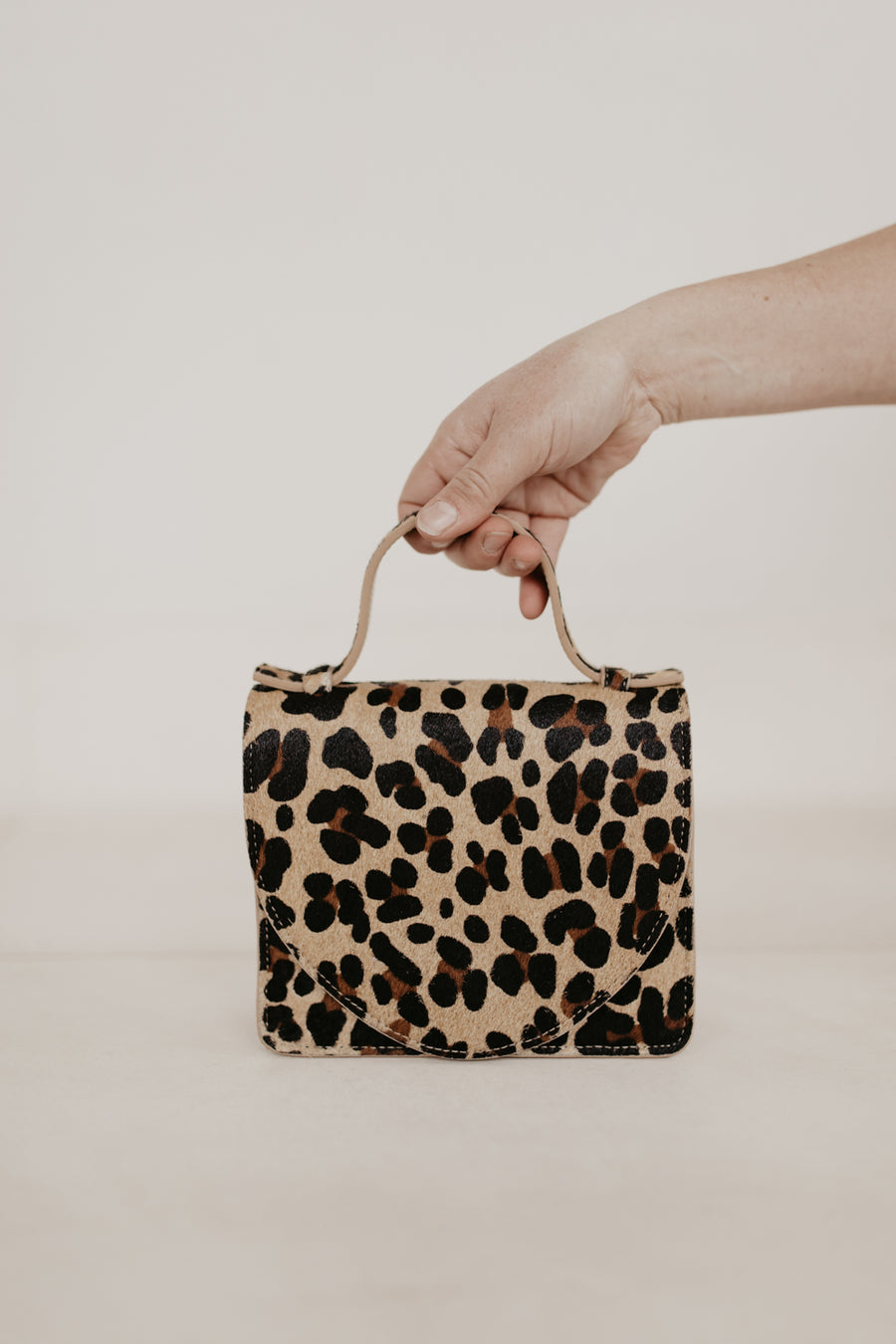 Micro Briefcase | Leopard