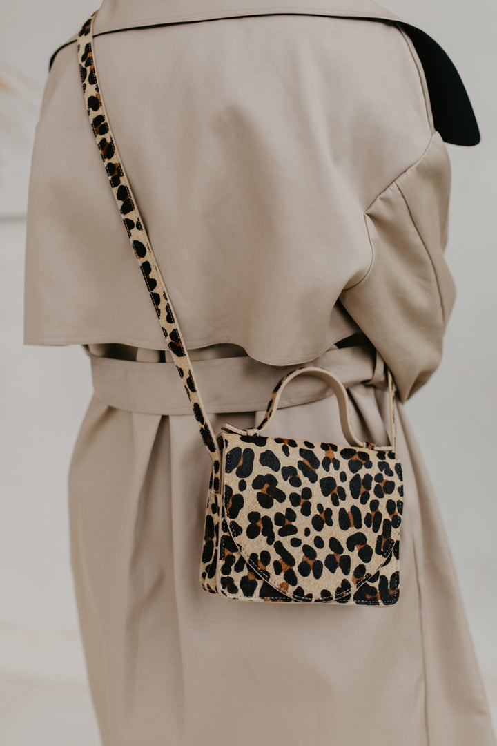 Micro Briefcase | Leopard