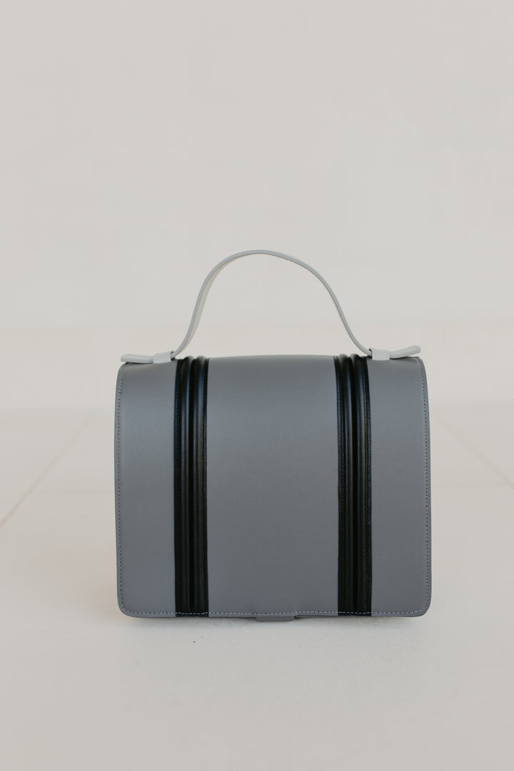 Mini Briefcase Doublé | Tricolor Perla