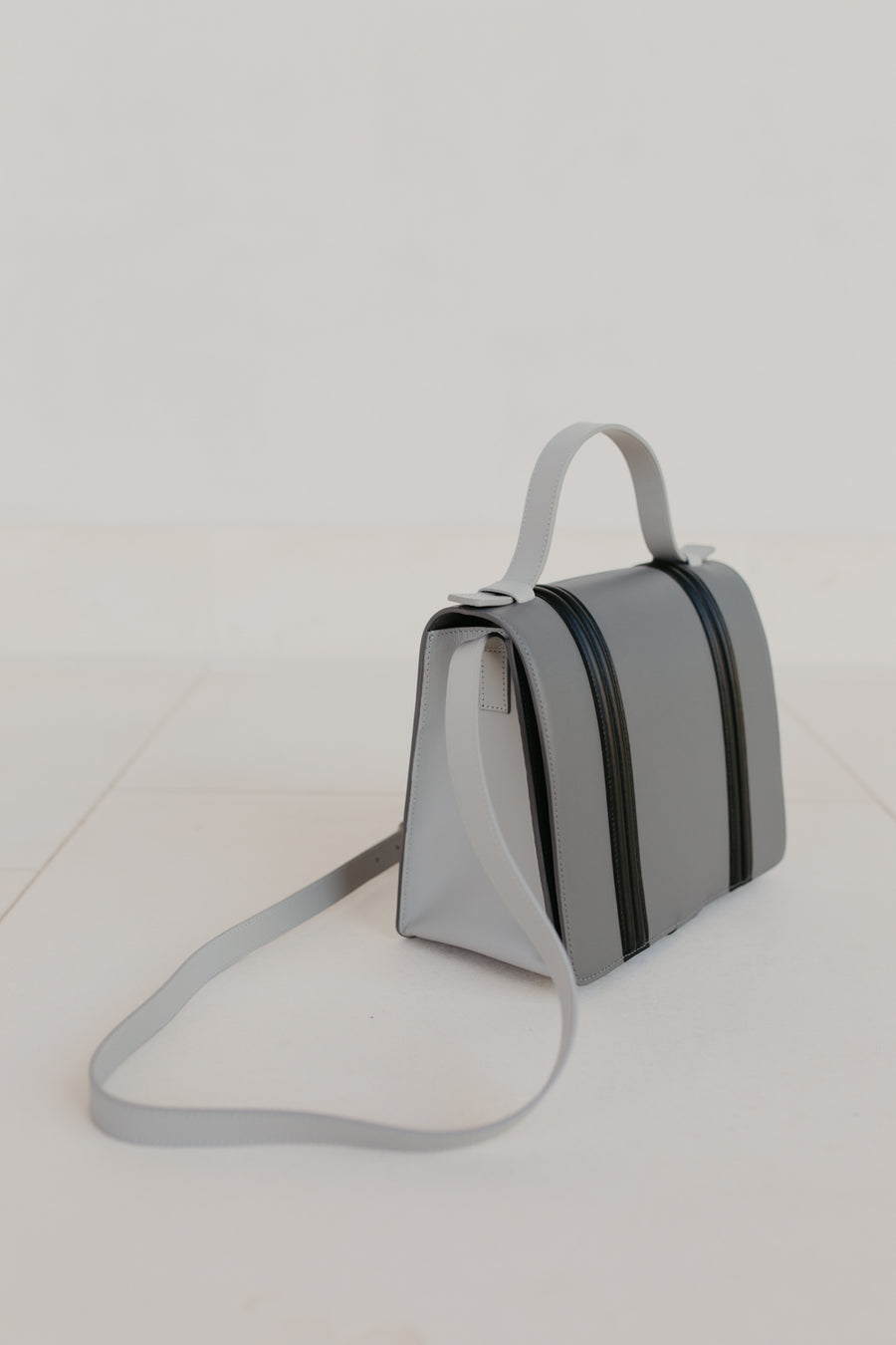 Mini Briefcase Doublé | Tricolor Perla