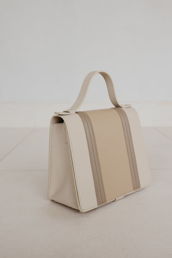 Mini Briefcase Doublé | Combi Beige