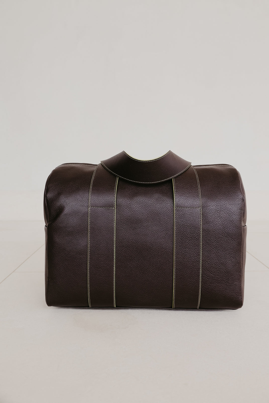 Bowling Bag XL | Stitched Tricolor Ebony / Lime Structured