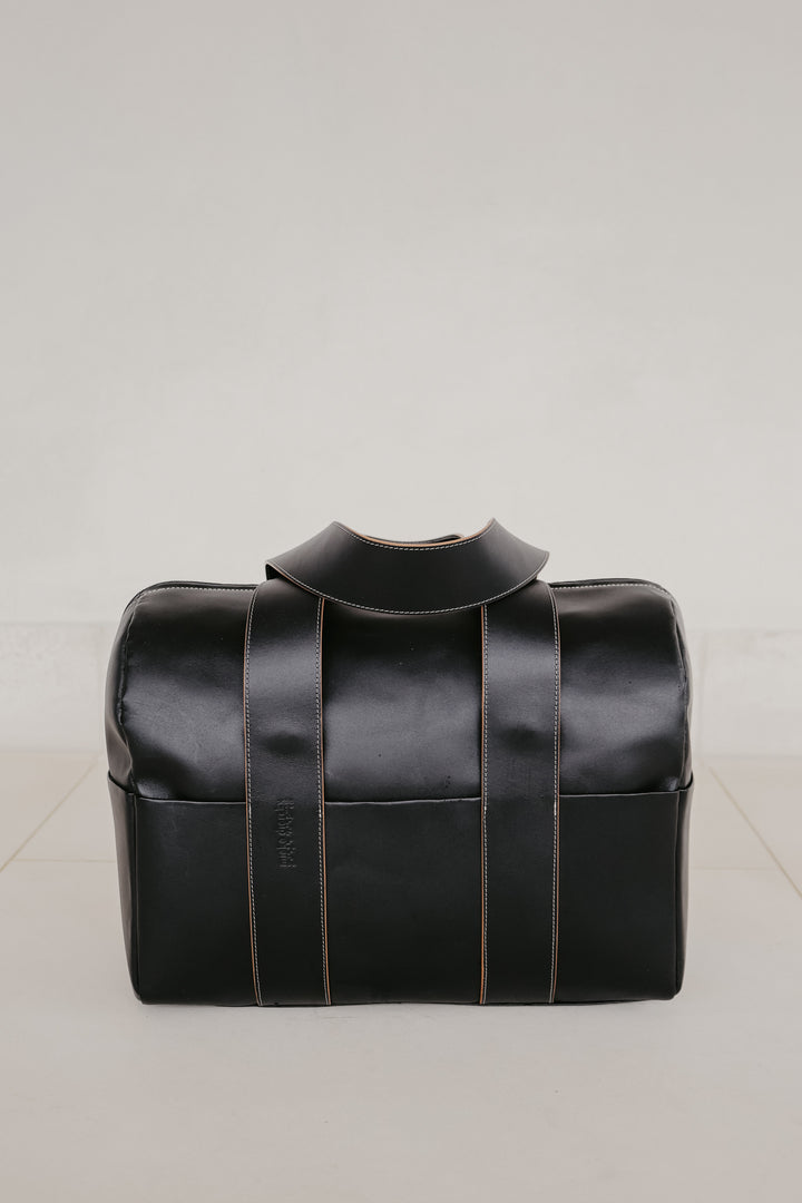 Bowling Bag XL | Stitched Tricolor Black