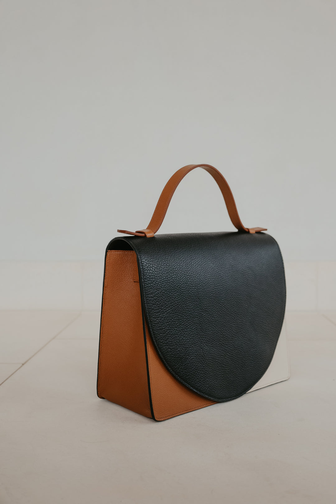 Midi Briefcase 1.0 | Tricolor Classic Structured