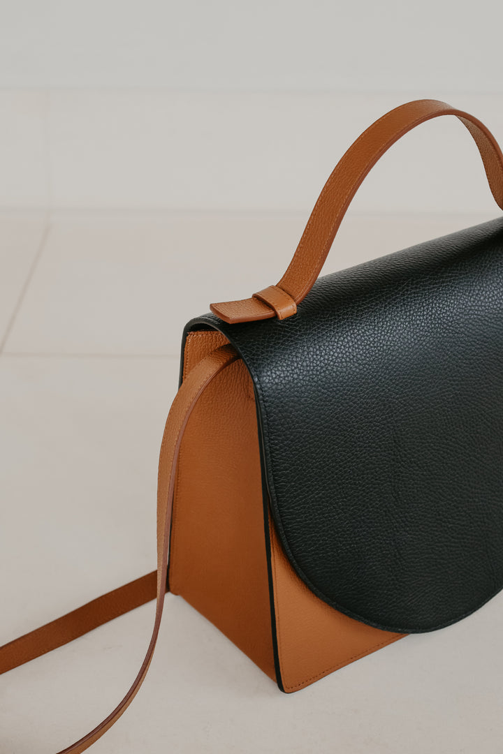 Midi Briefcase 1.0 | Tricolor Classic Structured