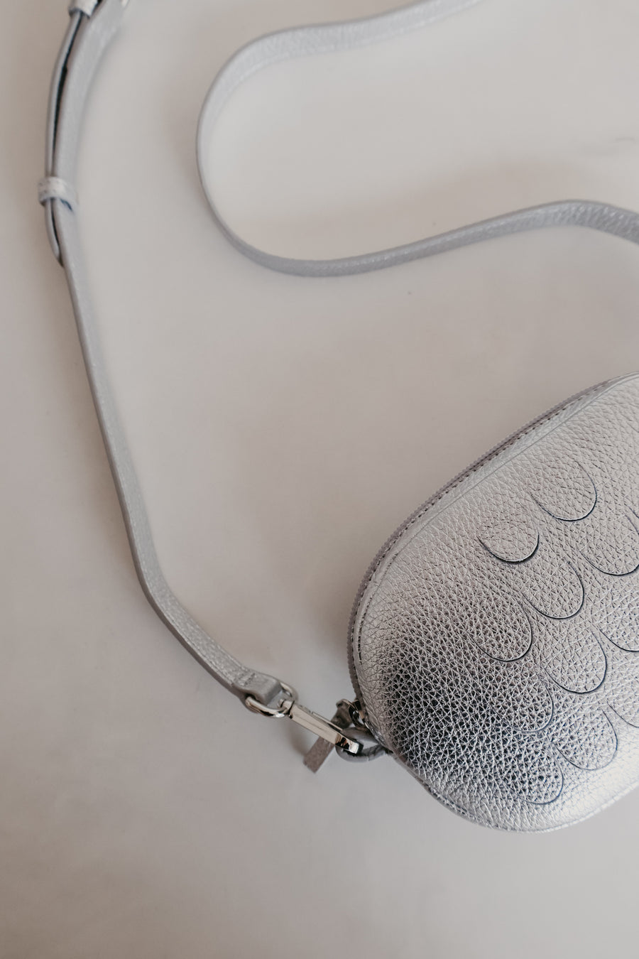 Bridal Collection | Oval Mini Bag Silver