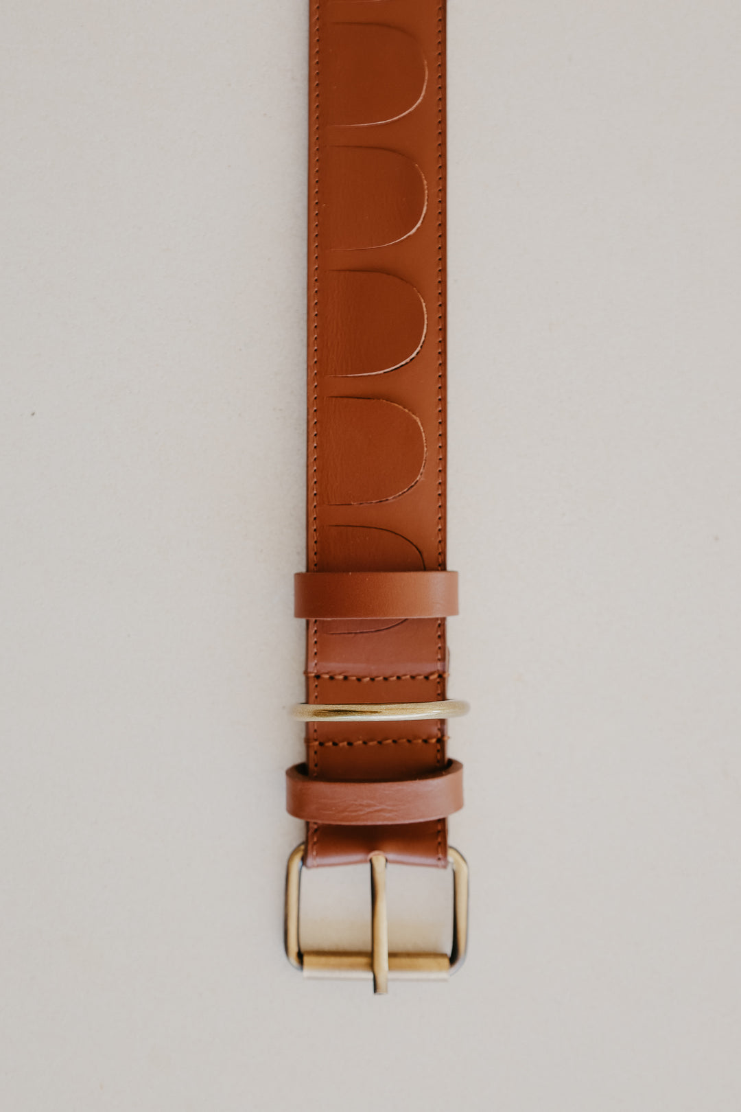 Collar Scales | Dark Cognac