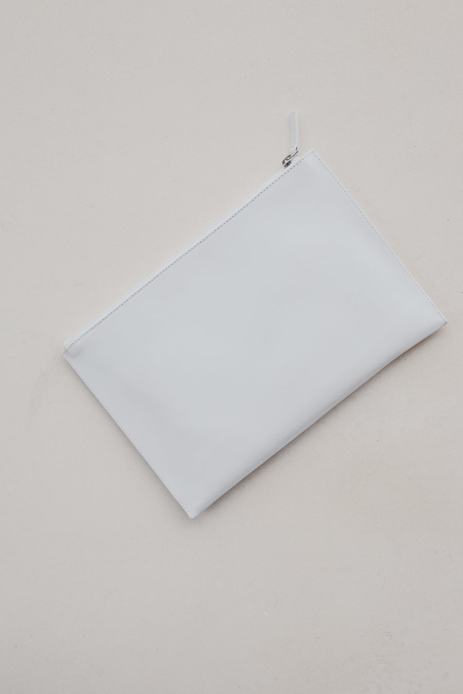 Bridal Collection | Zip Clutch Very White