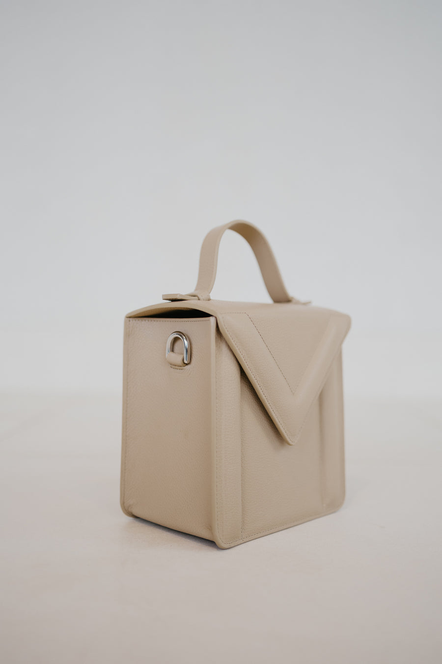 Boxbag | Beige Structured