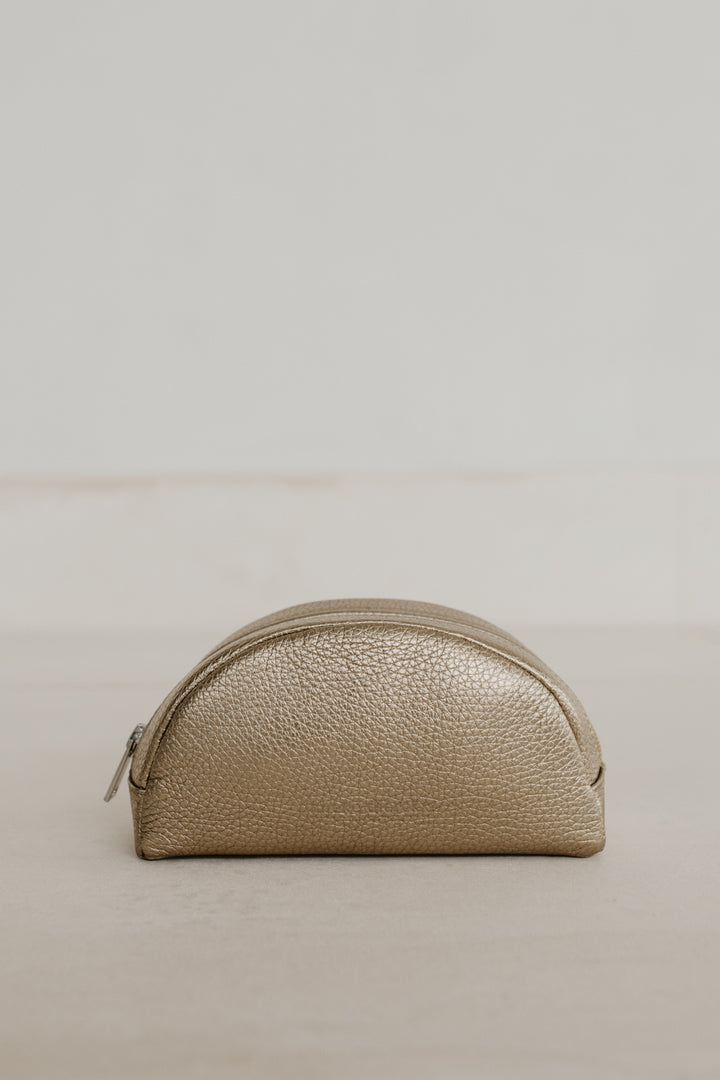 Pencil Case | Soft Gold Structured