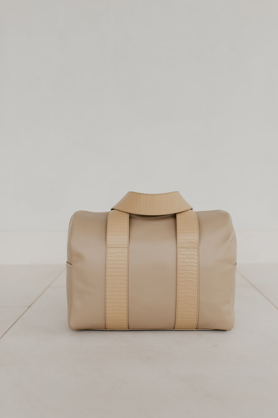 Bowling Bag XL | Beige / Woven