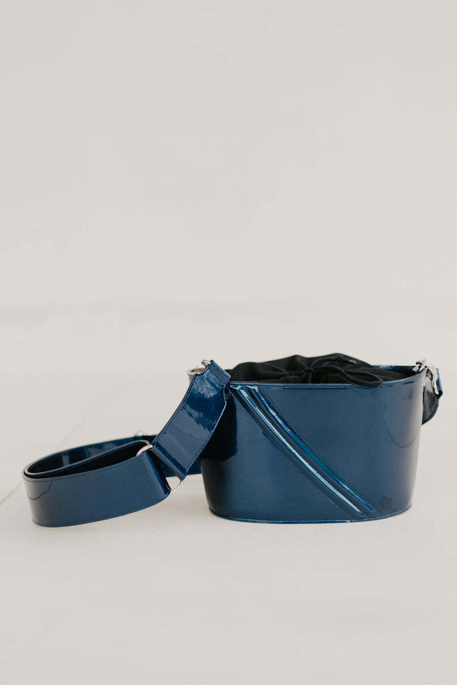 Boat Bag | Night Blue Laqué