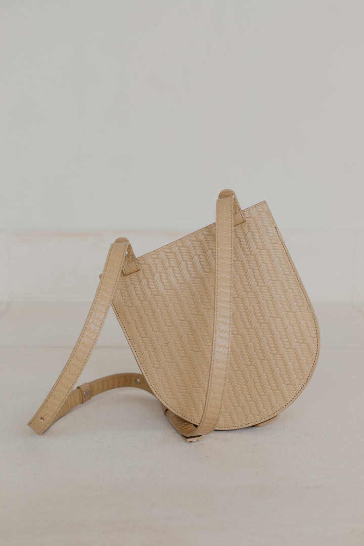 Single Saddle | Beige Woven