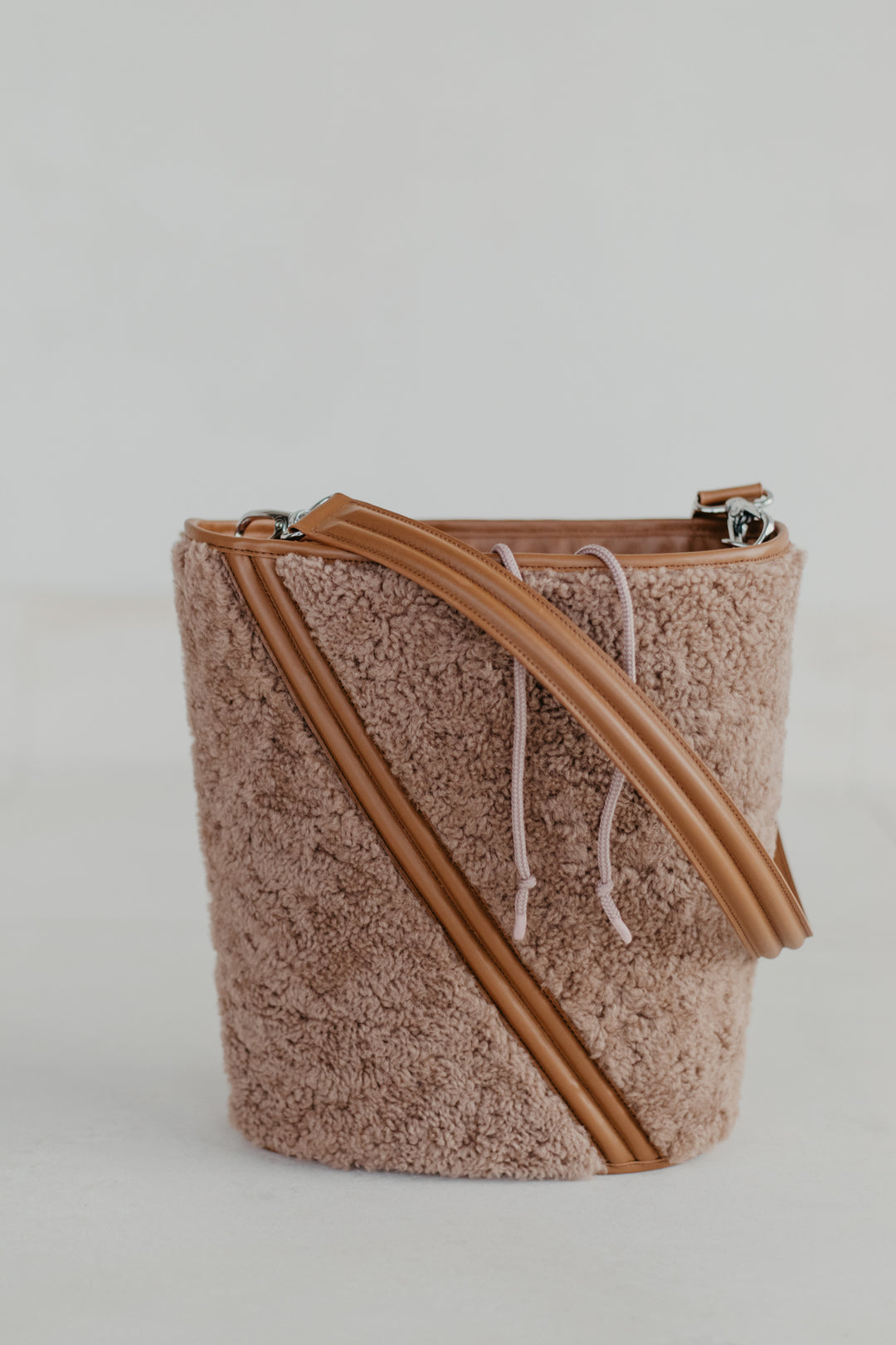 Bucket Bag | Cognac Teddy