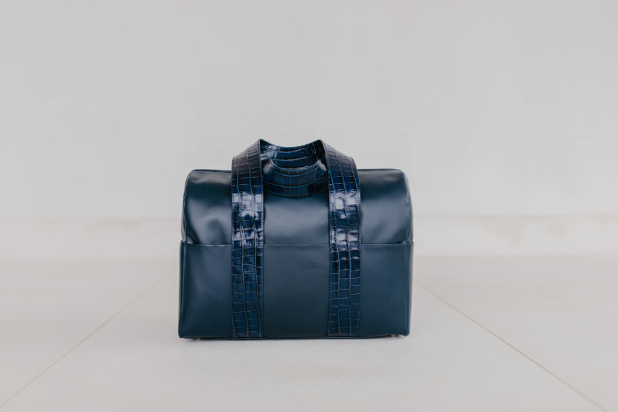 Bowling Bag XL | Marine / Croco